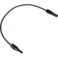 Solar Verlängerungskabel 6mm², Stecker - Buchse 3 Meter, 0% schwarz, 0% MWST