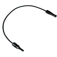  Solar Verlängerungskabel 6mm², Stecker - Buchse 5 Meter, 0% schwarz, 0% MWST